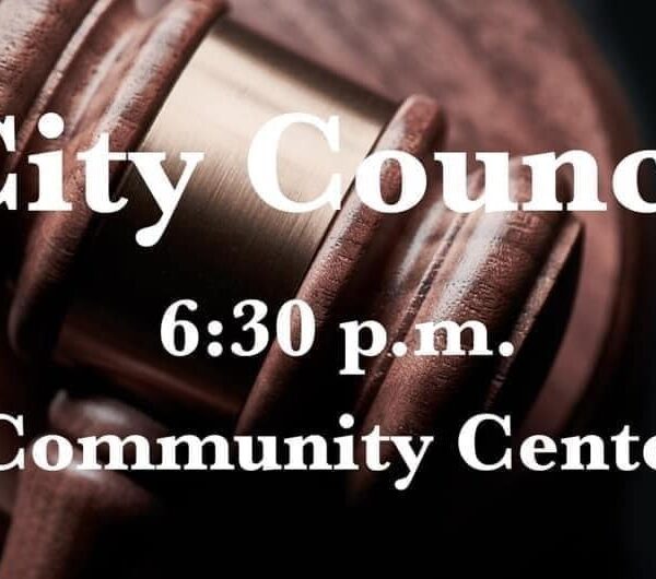 City Council meeting, 6:30 p.m., Community Center