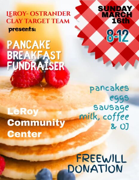 L-O Trap Team 2025 Pancake Breakfast flyer